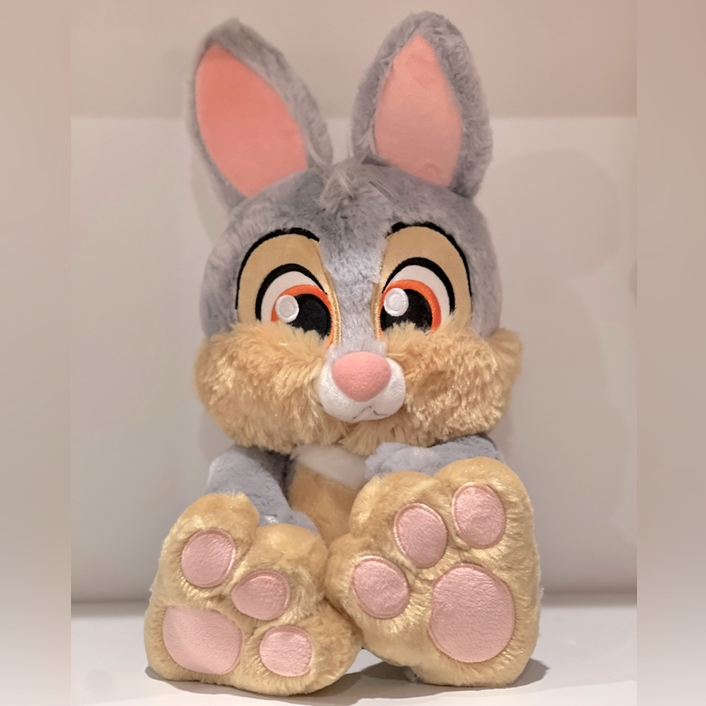 THUMPER Bunny Big Feet Plush 16” EUC